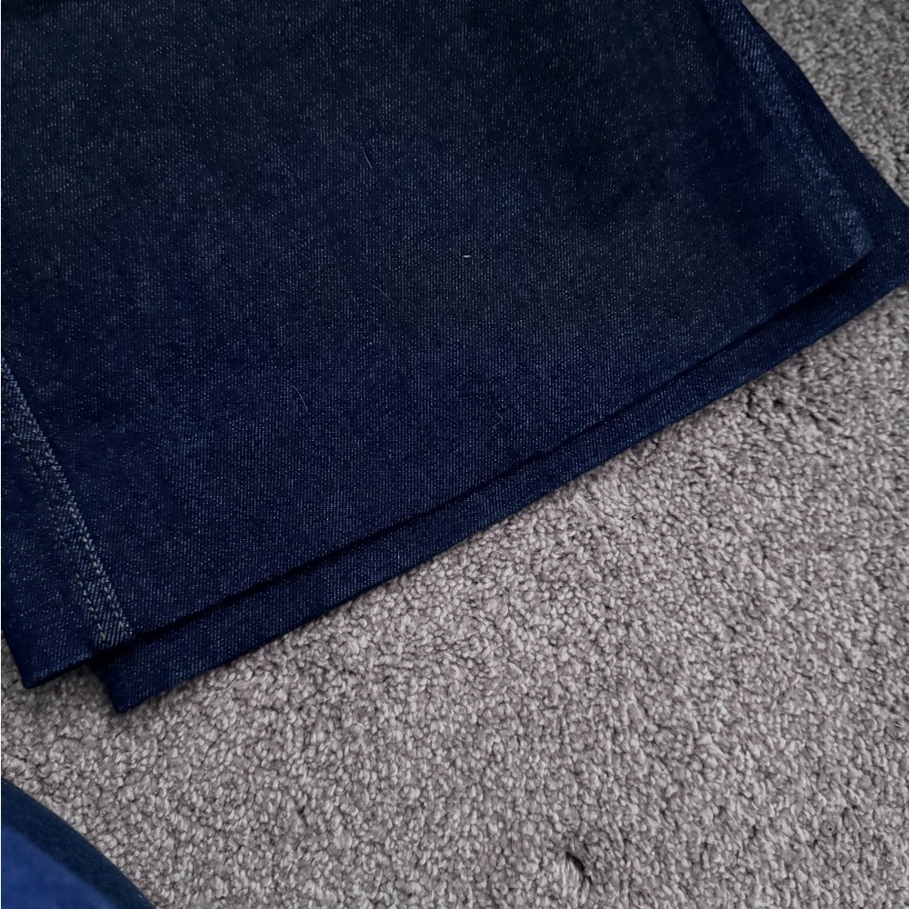 SPANX High-Rise Wide-Leg Jeans in Dark Indigo - Picture 7 of 7